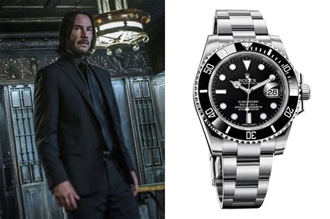 the john wick five rolex|keanu reeves Rolex sub.